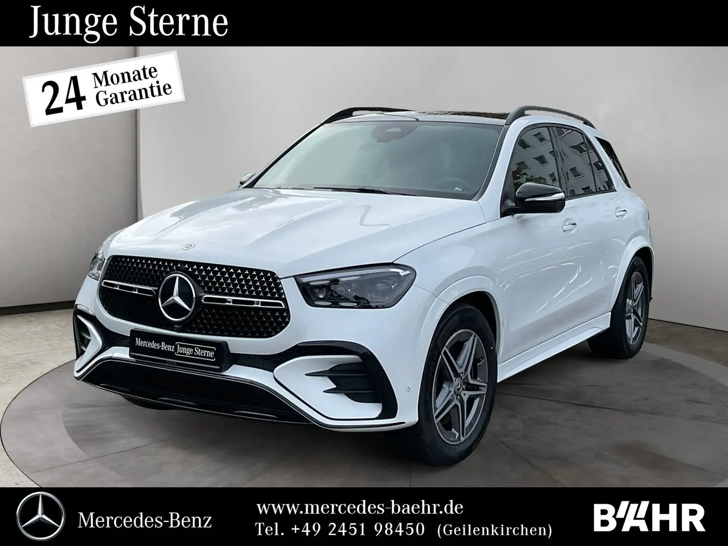 Mercedes-Benz GLE 450 GLE 450 d 4M AMGAdvanced Plus/Navi/LED/AHK/PANO Weiß - 1