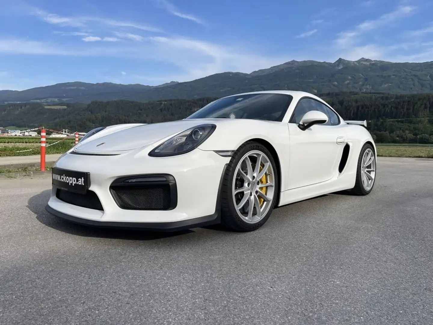 Porsche Cayman GT4, Clubsport, Keramikbremse, 1.Besitz White - 1