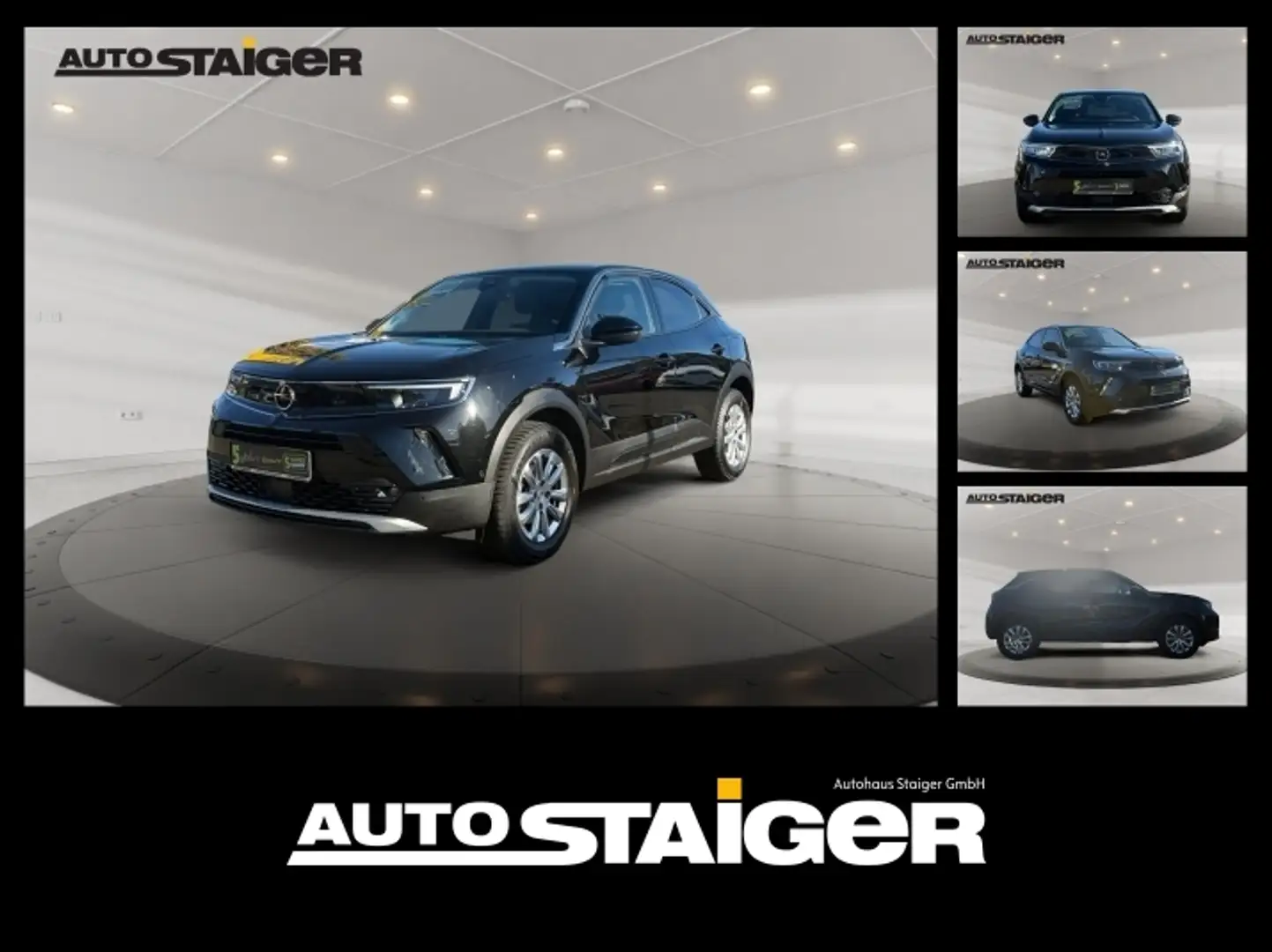 Opel Mokka 1.2 Turbo Elegance LED SHZ PDC Kamera Noir - 1