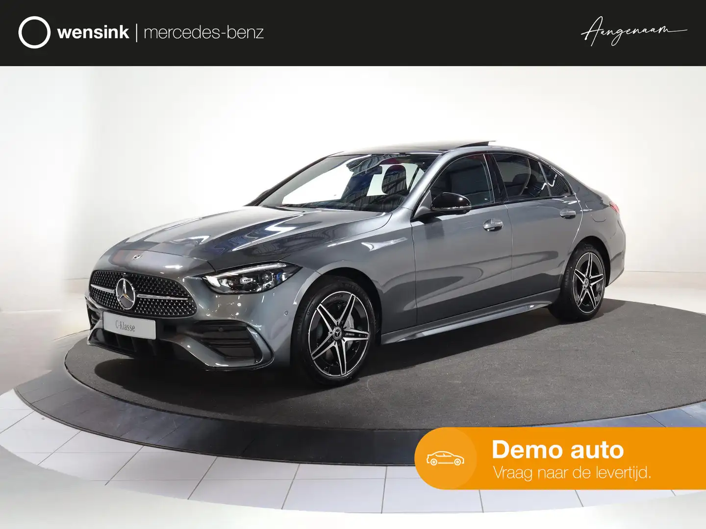 Mercedes-Benz C 300 e AMG Line | Premium| Nightpakket | 360° camera | Grijs - 1