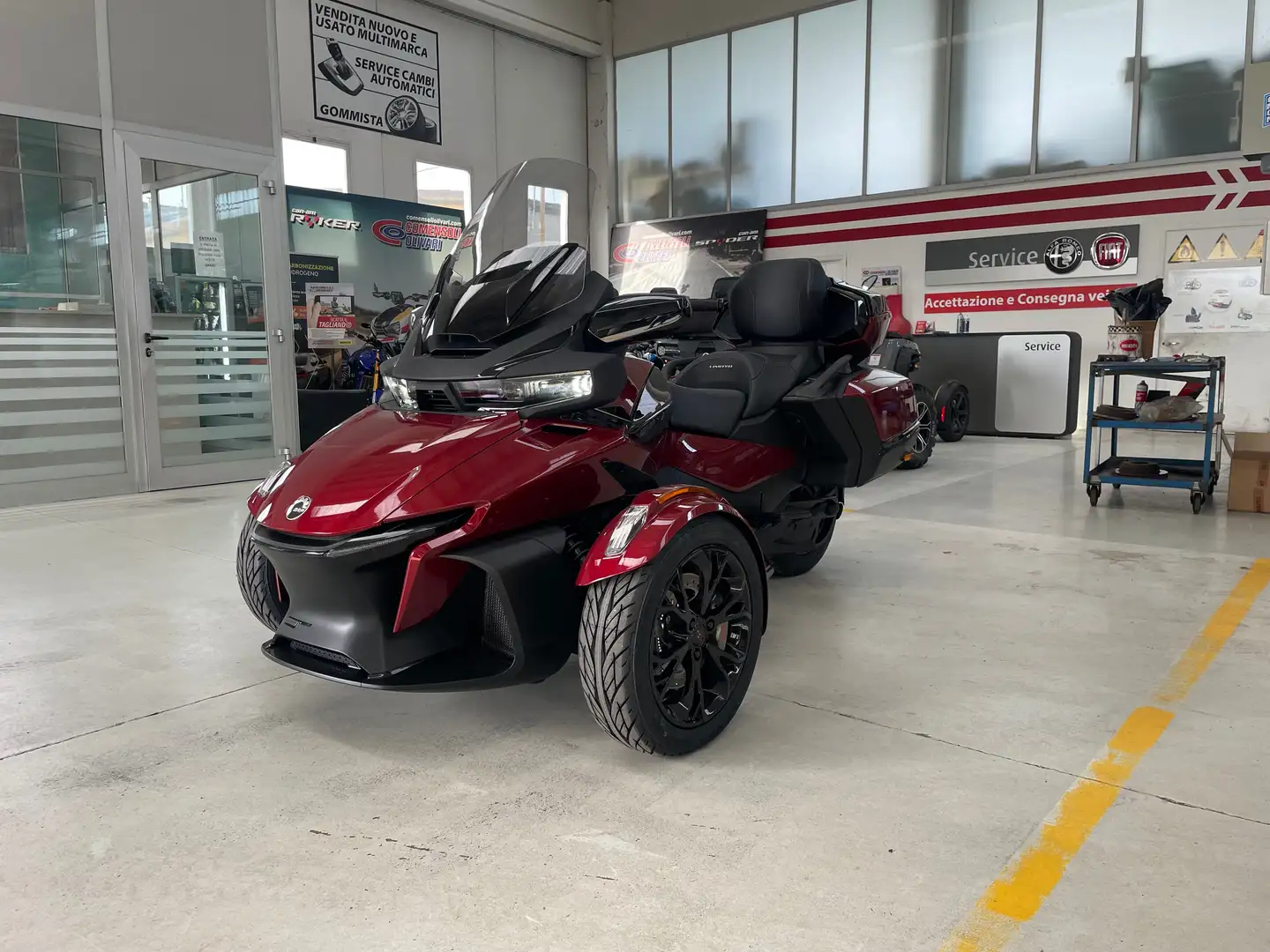 Can Am Spyder RT Limited 1330 ACE Rood - 1