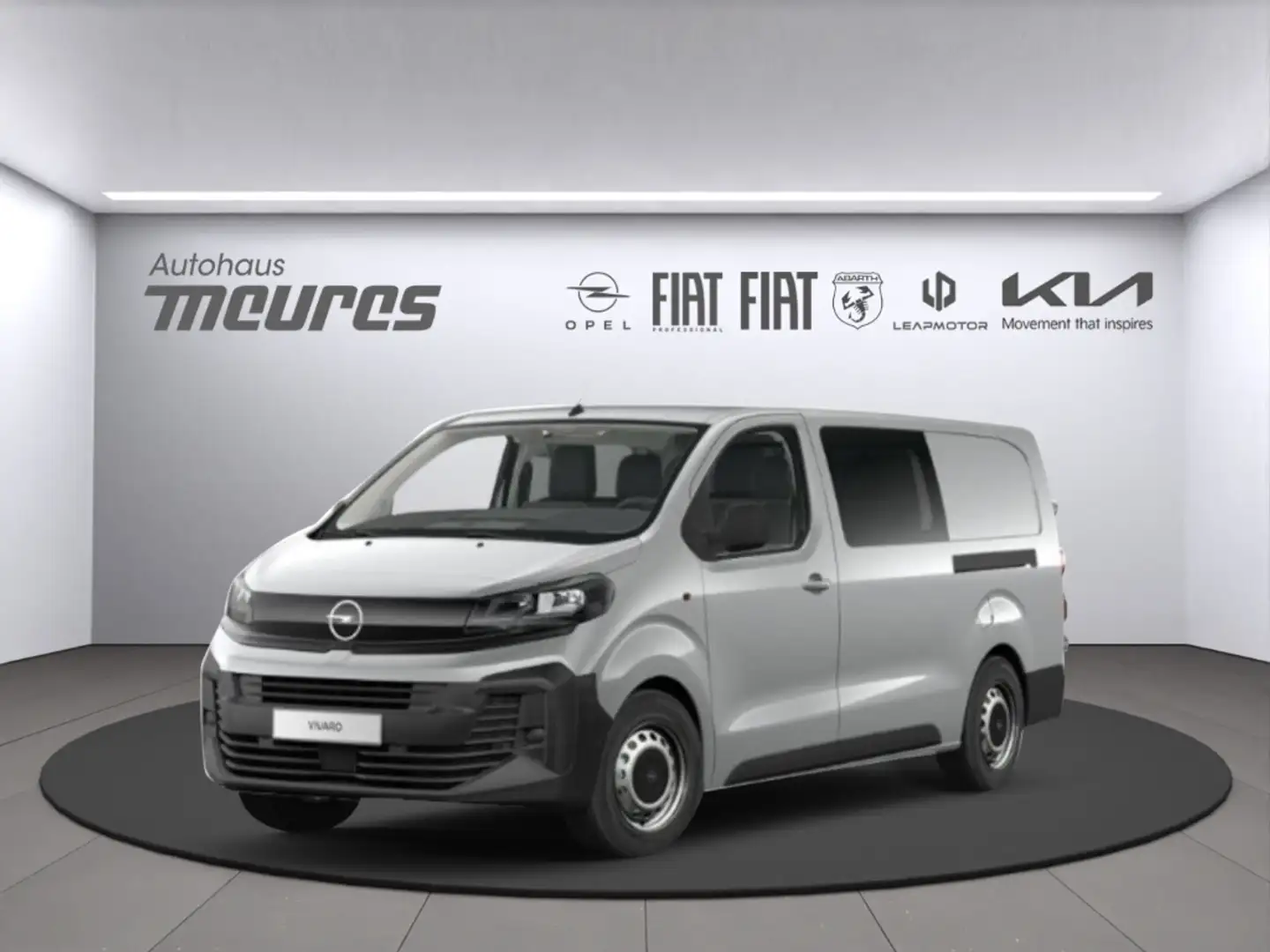 Opel Vivaro Doppelkabine, Lange Version! 145 PS, MT6, Winterpa Grau - 1