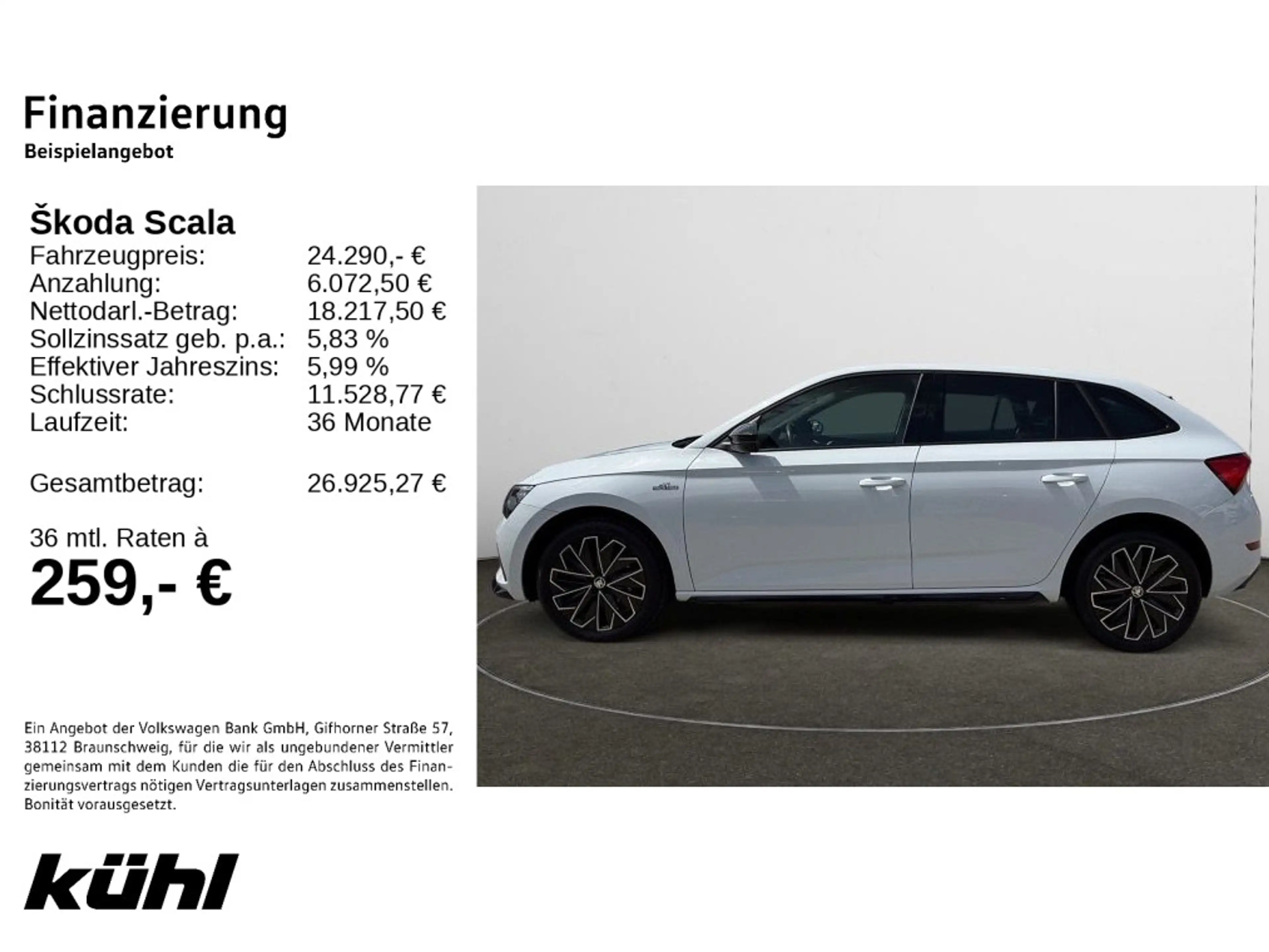 Skoda Scala 1.5 TSI DSG Monte Carlo Navi,Frontscheibe — photo 2