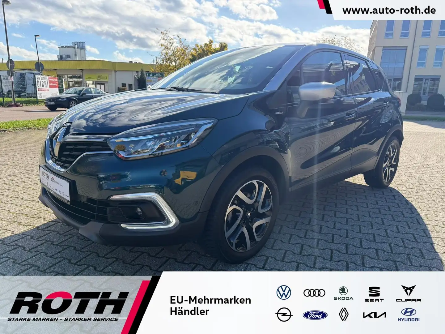 Renault Captur 1.2 TCE BOSE Edition Energy Blauw - 1