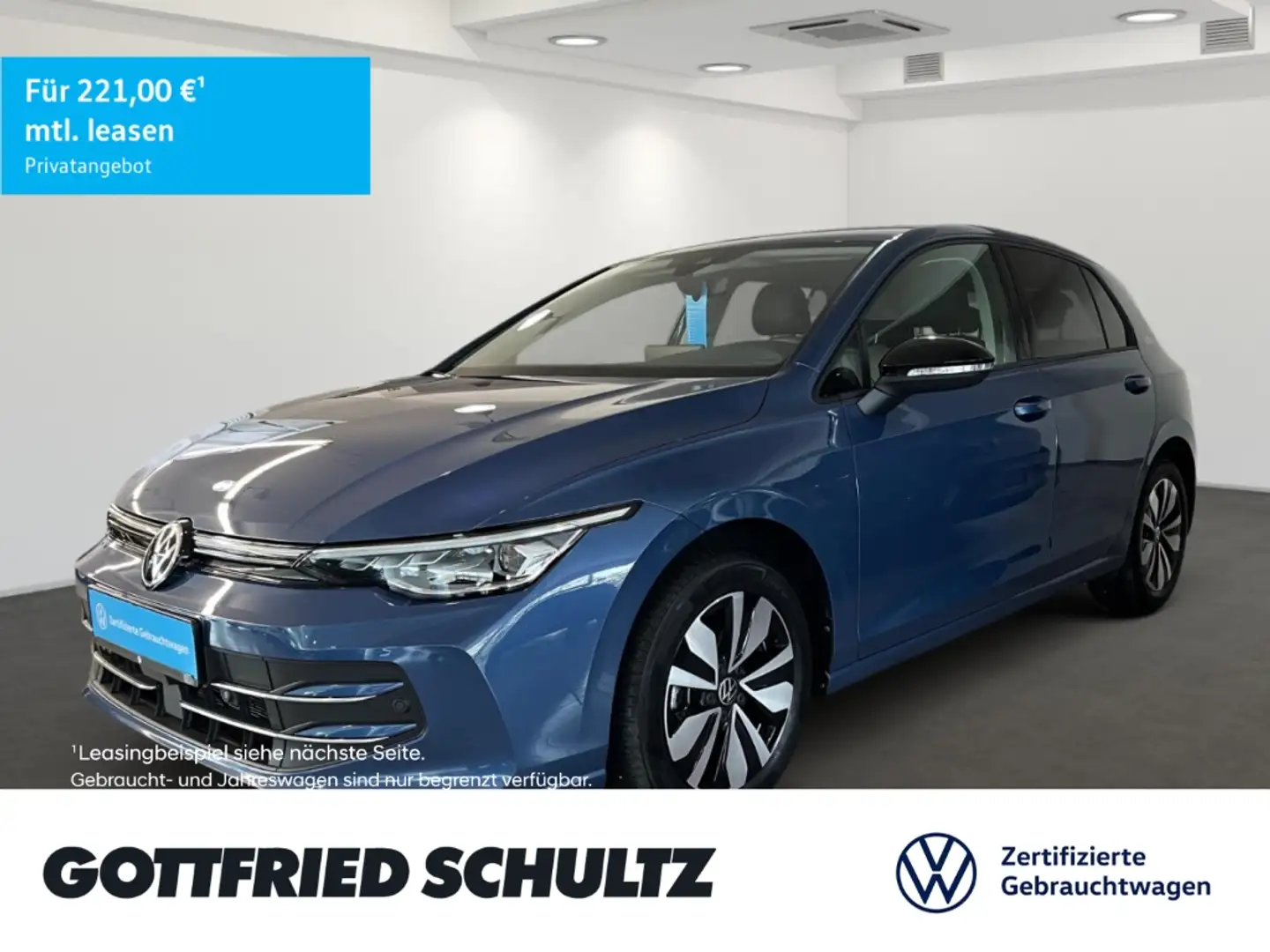 Volkswagen Golf VIII 1.5 TSI Goal Navi Sitzheizung APP-Connect Blau - 1