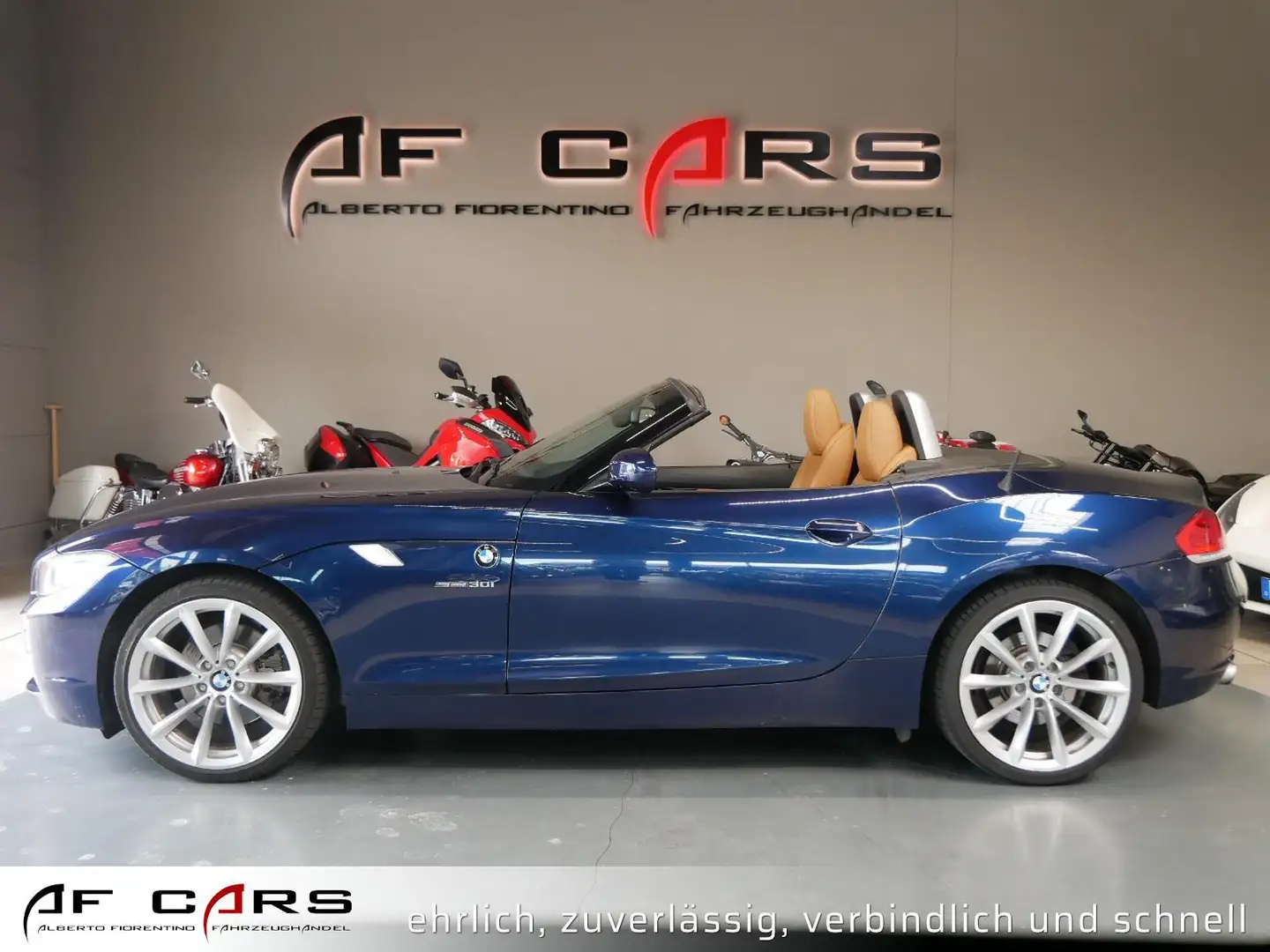 BMW Z4 sDrive 30i Leder ACC Navi + PDC DDC Xenon Bleu - 2