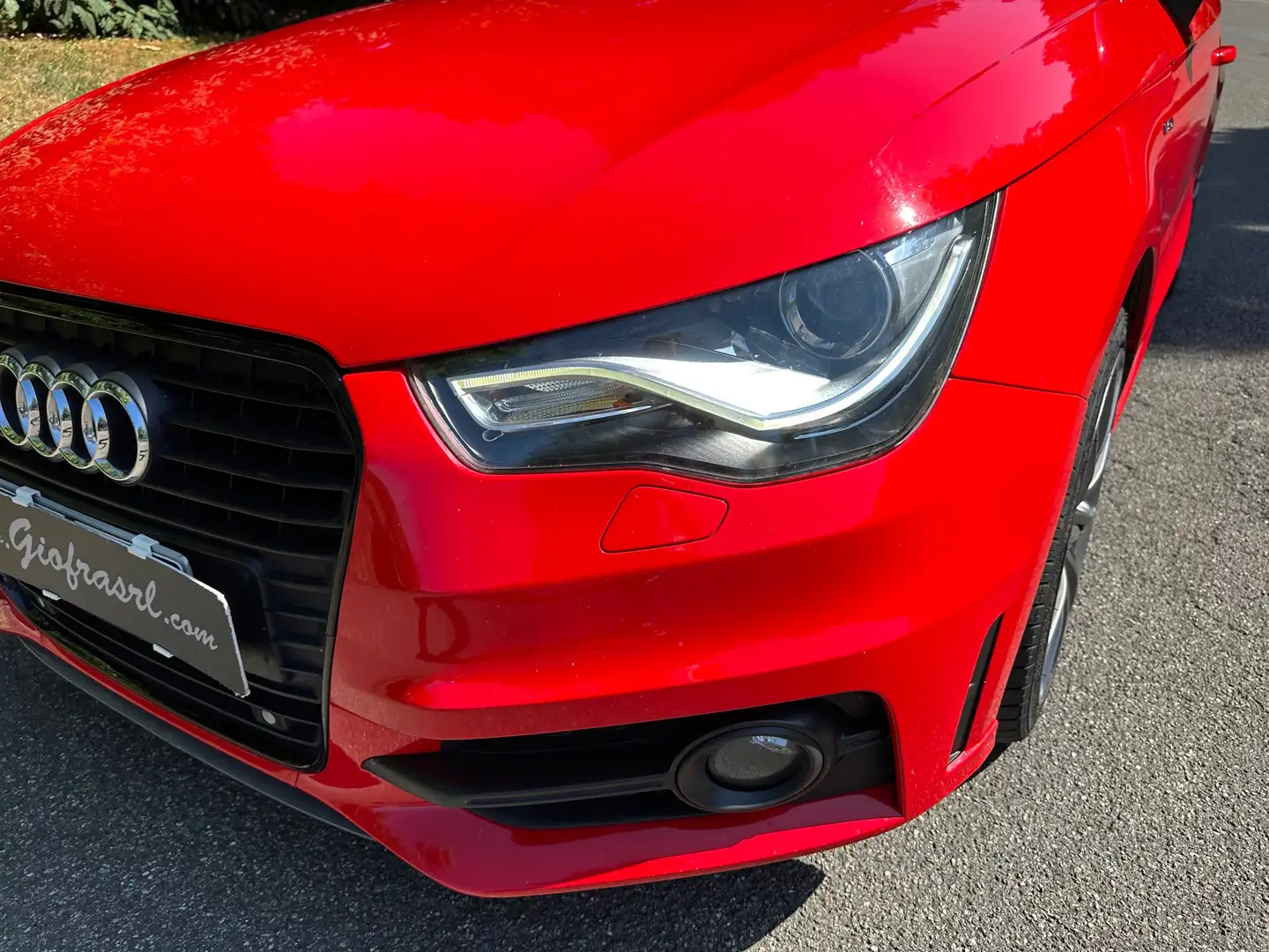 Audi A1 1.6 tdi S line edition 90cv Rouge - 2