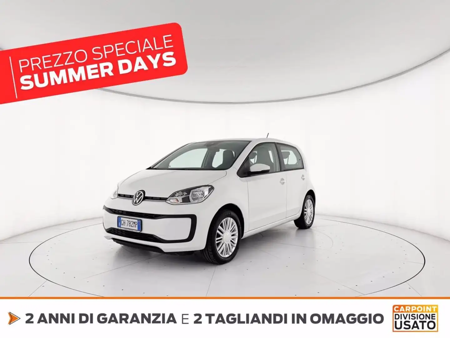 Volkswagen up! 5p 1.0 eco  move  68cv my20 Bianco - 1
