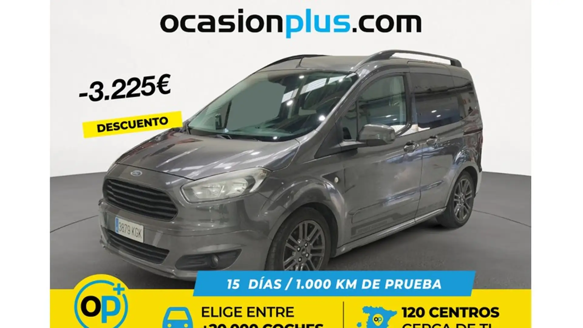 Ford Tourneo Courier 1.0 Ecoboost Sport Gris - 1