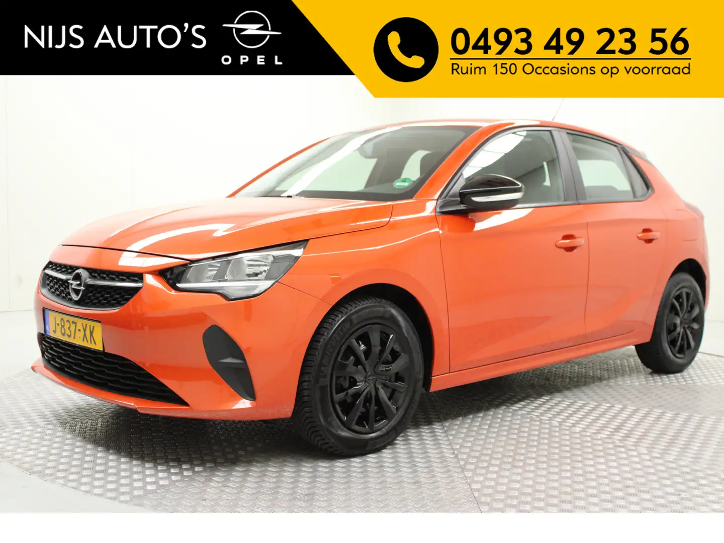 Opel Corsa 1.2 Edition | airco | carplay | cruise control | b Orange - 1