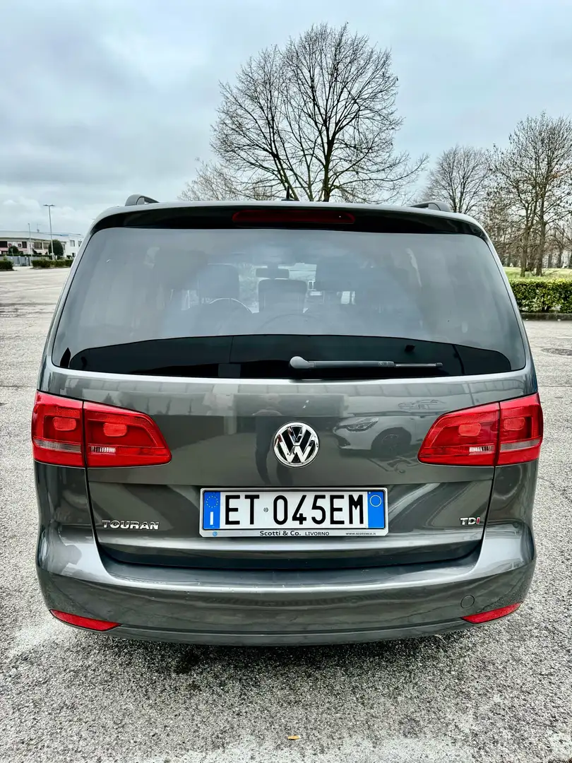 Volkswagen Touran 1.6 tdi 7 POSTI KM CERTIFICATI GARANZIA TCARS Gris - 2