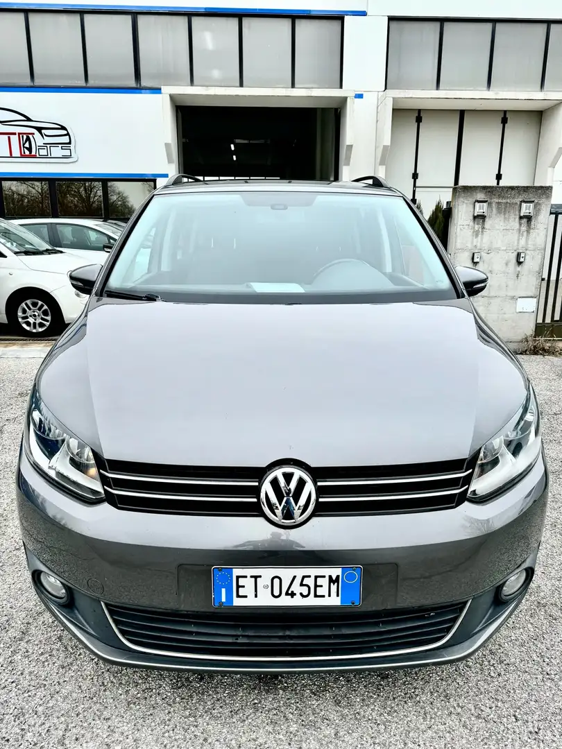Volkswagen Touran 1.6 tdi 7 POSTI KM CERTIFICATI GARANZIA TCARS Grigio - 1