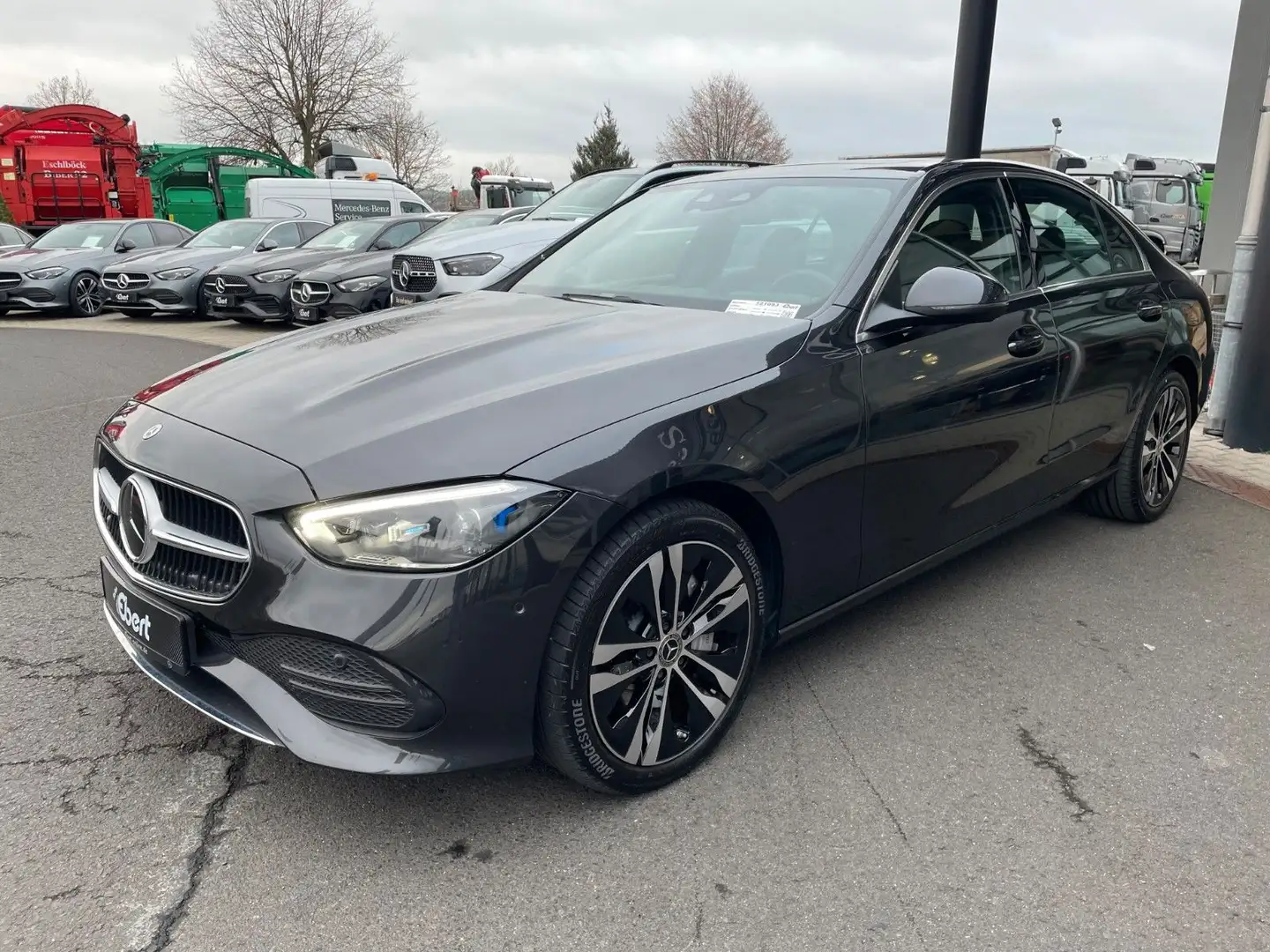 Mercedes-Benz C 300 e Avantgarde Digital+S-Dach+AHK+Distr+ Grigio - 2