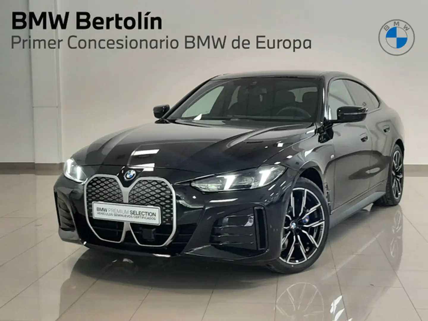 BMW i4 eDrive35 Zwart - 1