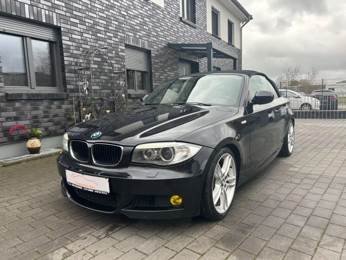 BMW 125 Baureihe 1 Cabrio 125i(Automatik) Negru - 1