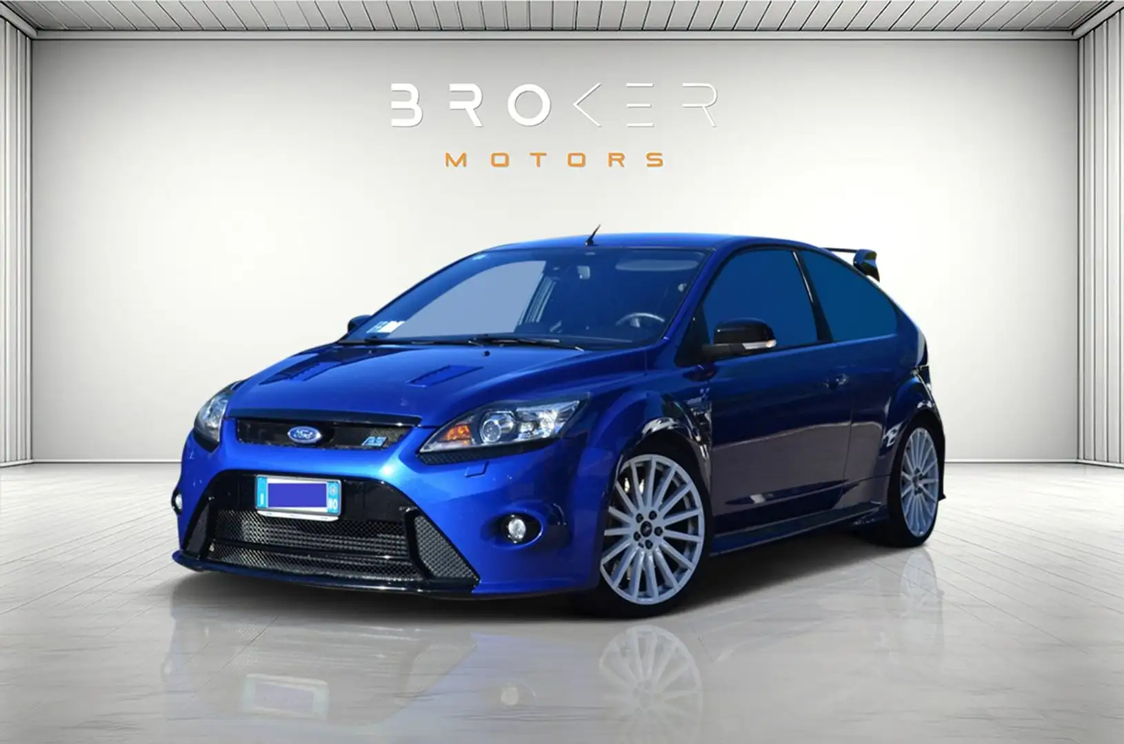 Ford Focus 2.5t RS White edition 305cv 1 PROPRIETARIO Bleu - 1