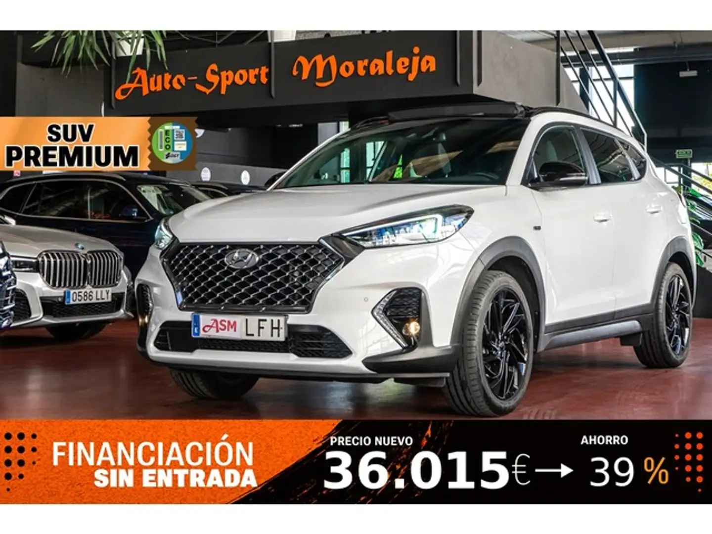 Hyundai TUCSON 1.6CRDI 48V NLine 4x2 Blanc - 1