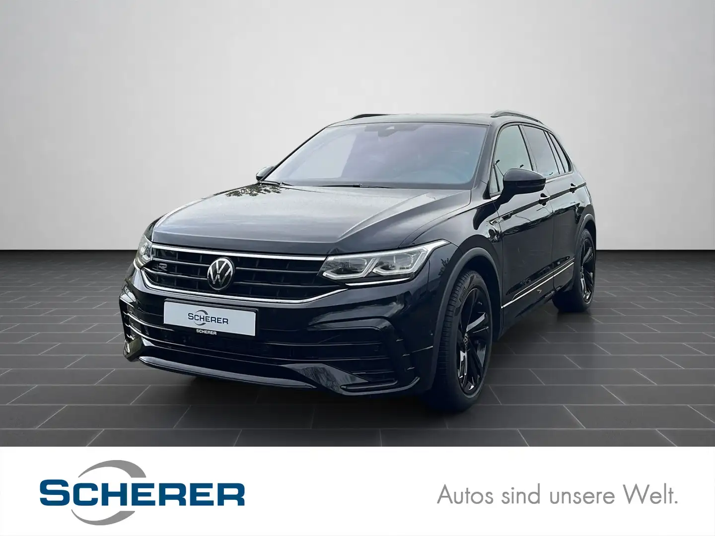 Volkswagen Tiguan 2.0 TDI R-Line IQ.Drive, AHK, IQ.Light, N Noir - 1
