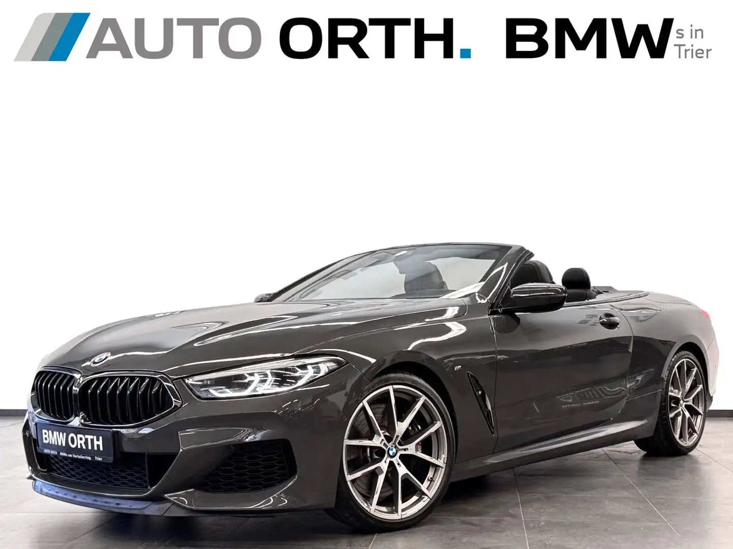 BMW M850 i xDrive Cabrio LEDER HUD NACKEN-HZG SOFT-CL Grau - 1