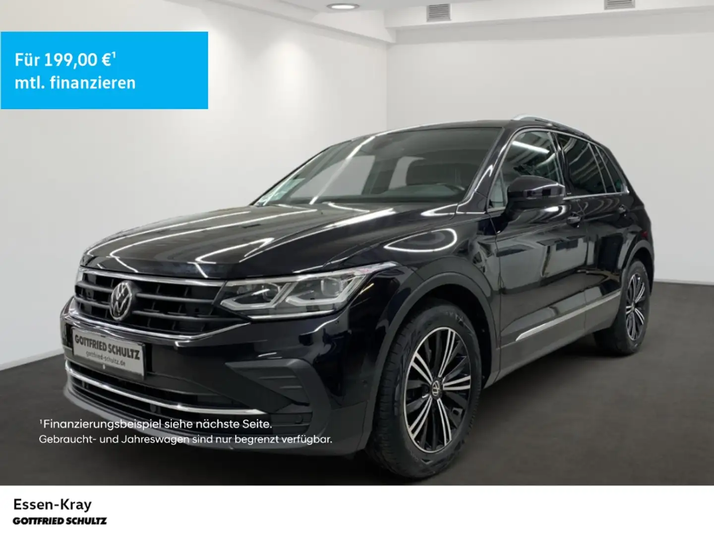 Volkswagen Tiguan Active 1.5 TSI DSG AHK HUD LED Navi Noir - 1