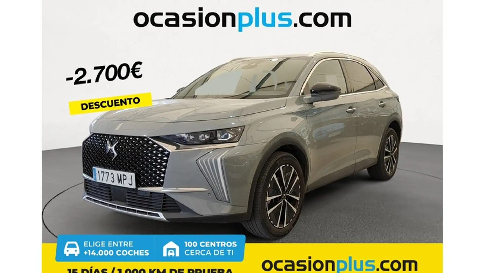 DS Automobiles DS 7 Crossback 1.5BlueHDi Rivoli Aut. Gris - 1