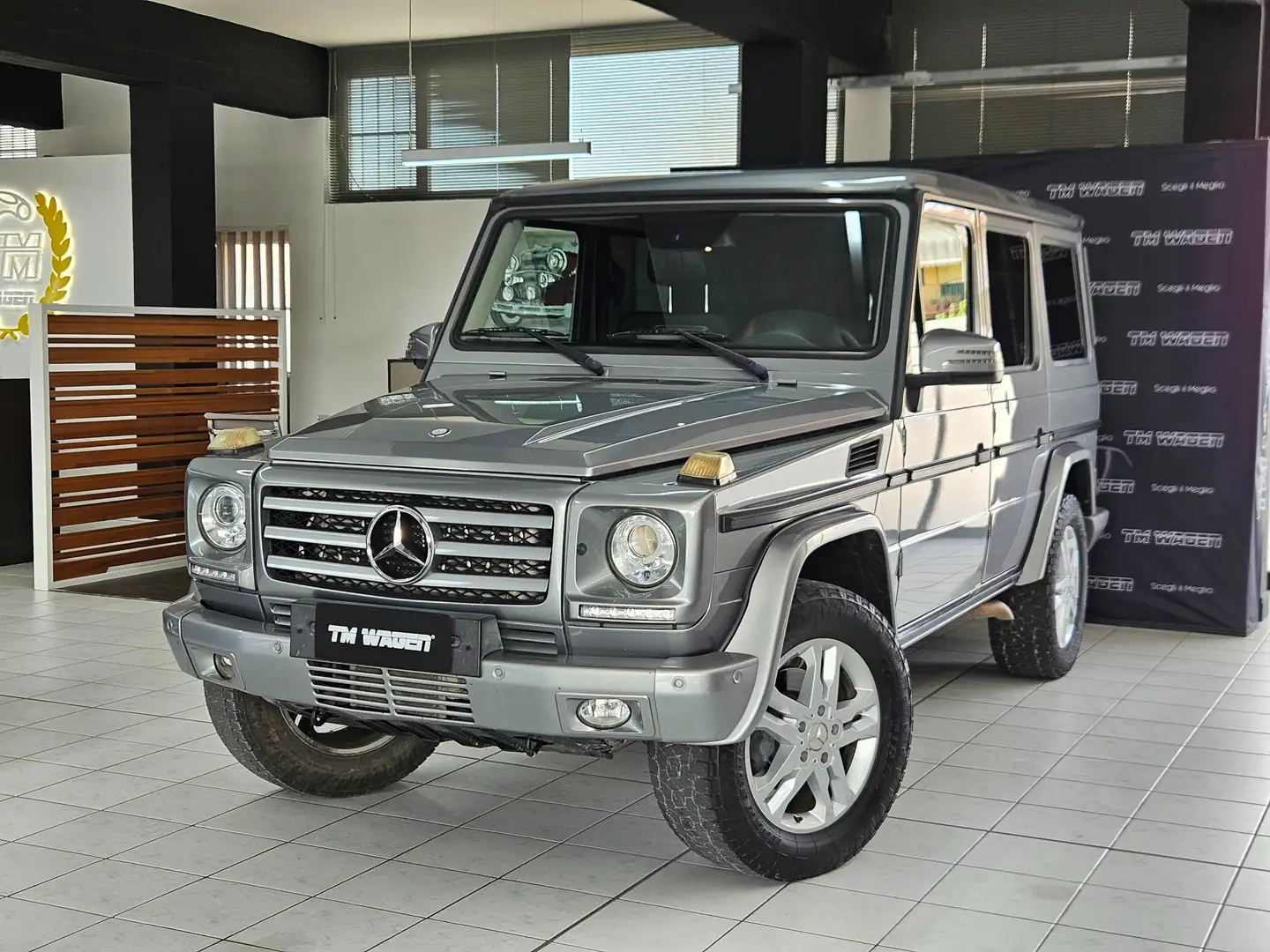 Mercedes-Benz G 350 cdi bt Lungo auto my12 -GANCIO TRAINO-IVA ESPOSTA Grigio - 1