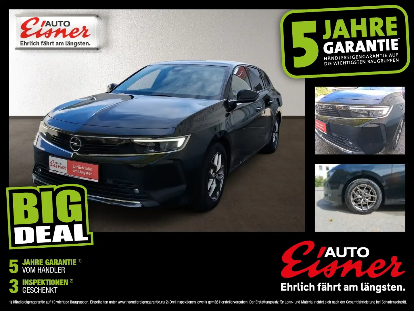 Opel Astra ST BUSINESS ED. Schwarz - 1
