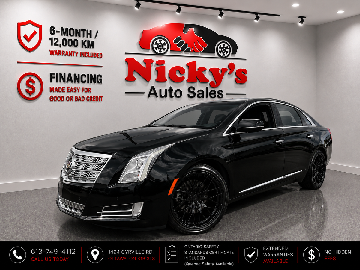 2013 Cadillac XTS PLATINUM AWD - SUNROOF - NAVI - R.CAM