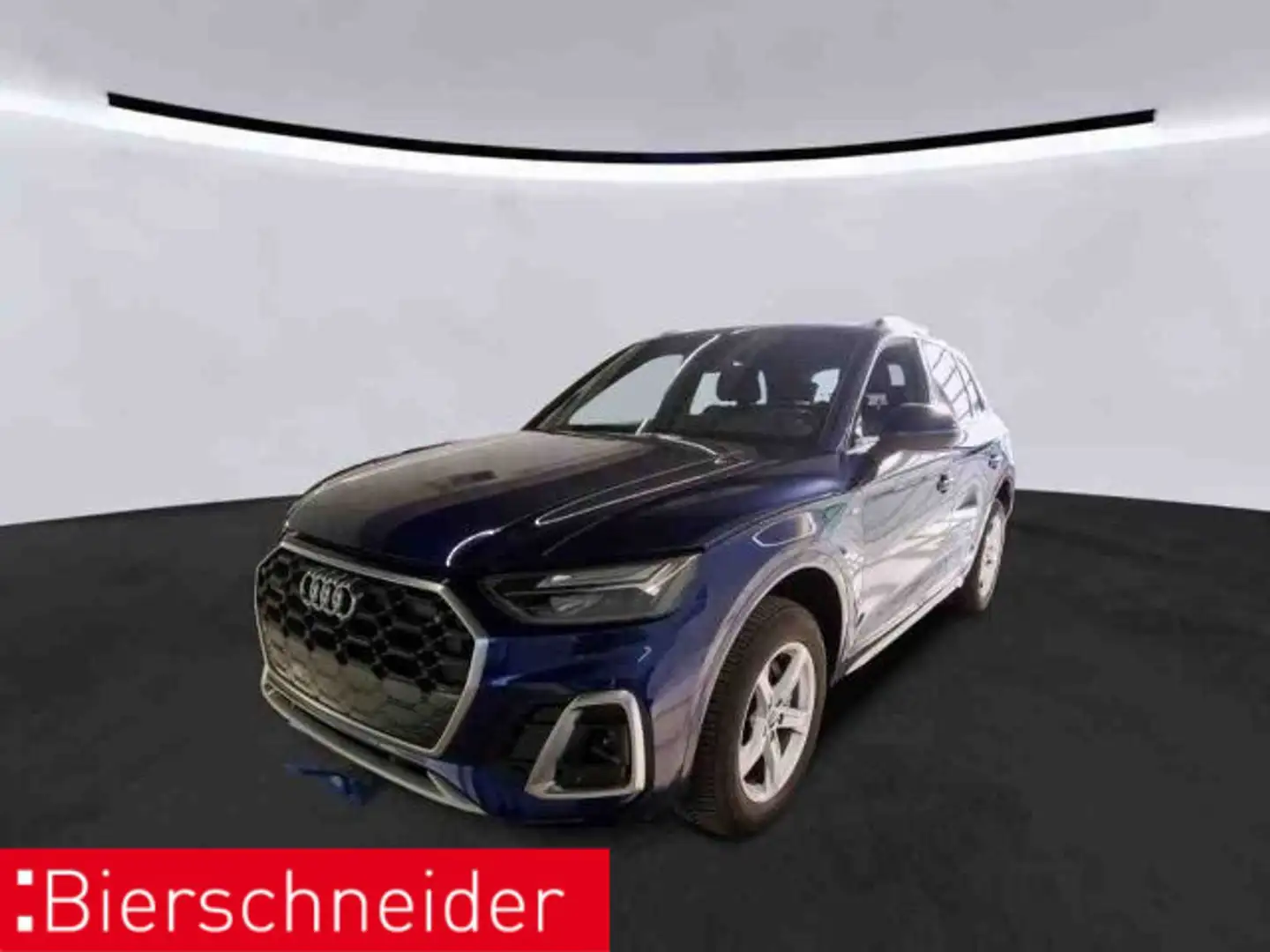 Audi Q5 40 TDI qu S-Line AHK STAND NAVI CAM Blau - 2