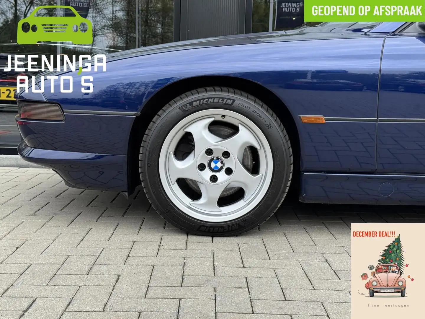 BMW 850 8-serie Ci|UNIEK|Airco|Leer|Stoelverwarming Blauw - 2