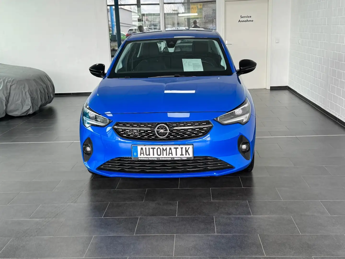 Opel Corsa 1.2 ,Automatik, Alu, CarPlay, PDC, LED,Armlehne Blau - 2