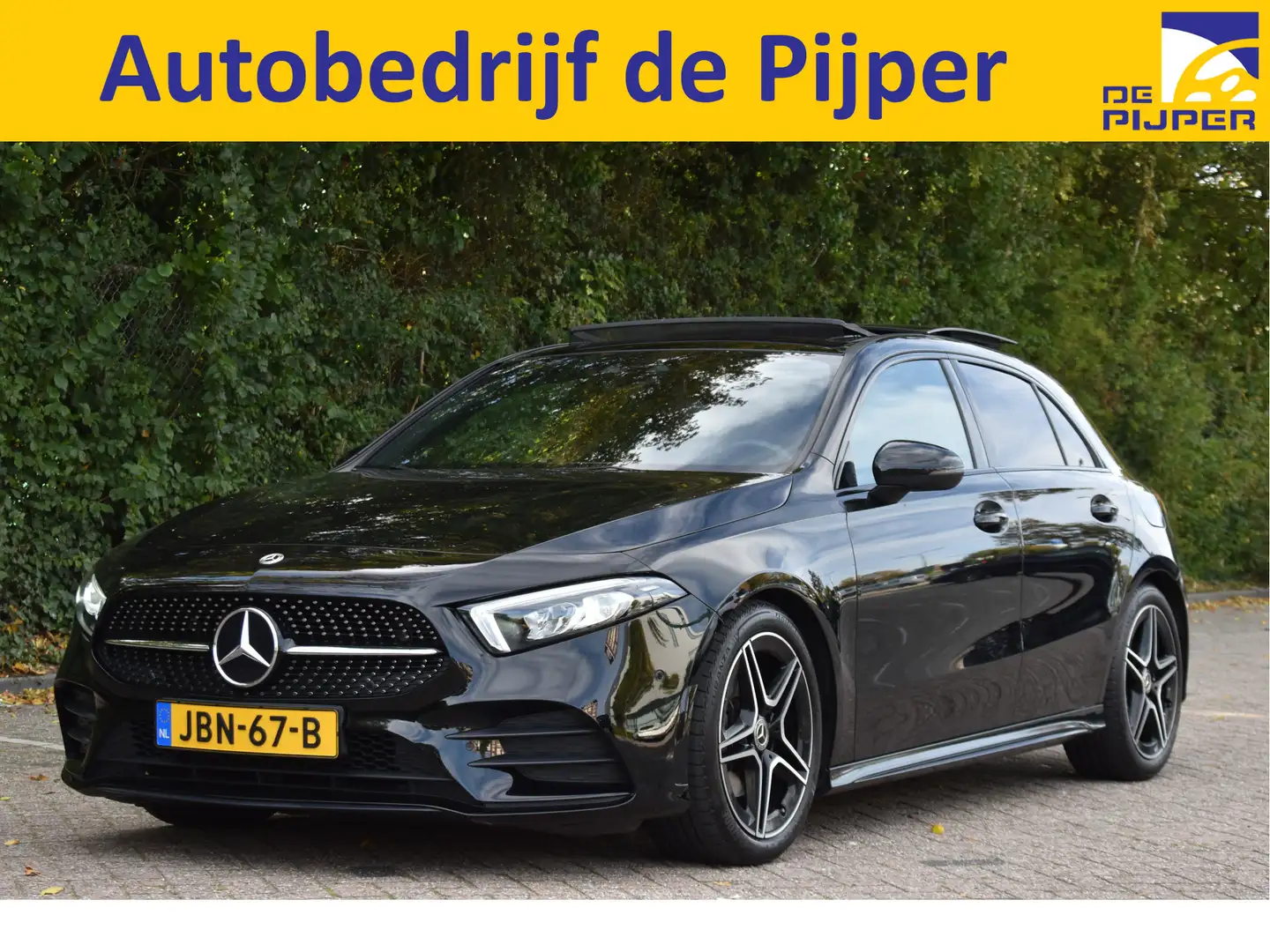 Mercedes-Benz A 200 Business Solution AMG Night 163pk | Pano.dak | Cam Zwart - 1