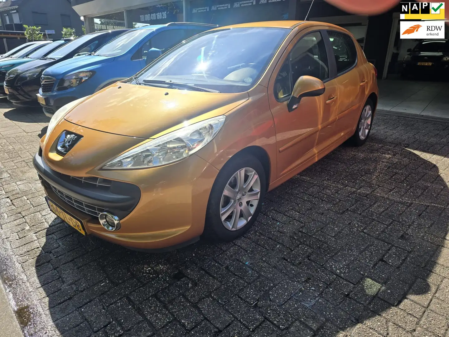Peugeot 207 1.6-16V XS Pack | 2E EIGENAAR | 12MND GARANTIE | A Oranje - 1