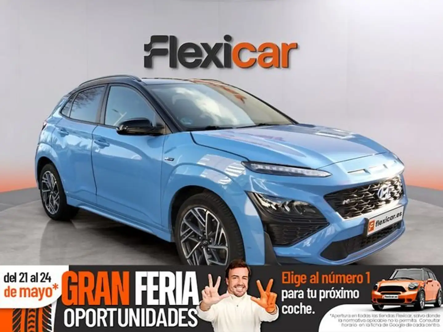 Hyundai KONA 1.0 TGDI 48V N Line 4X2 Azul - 1