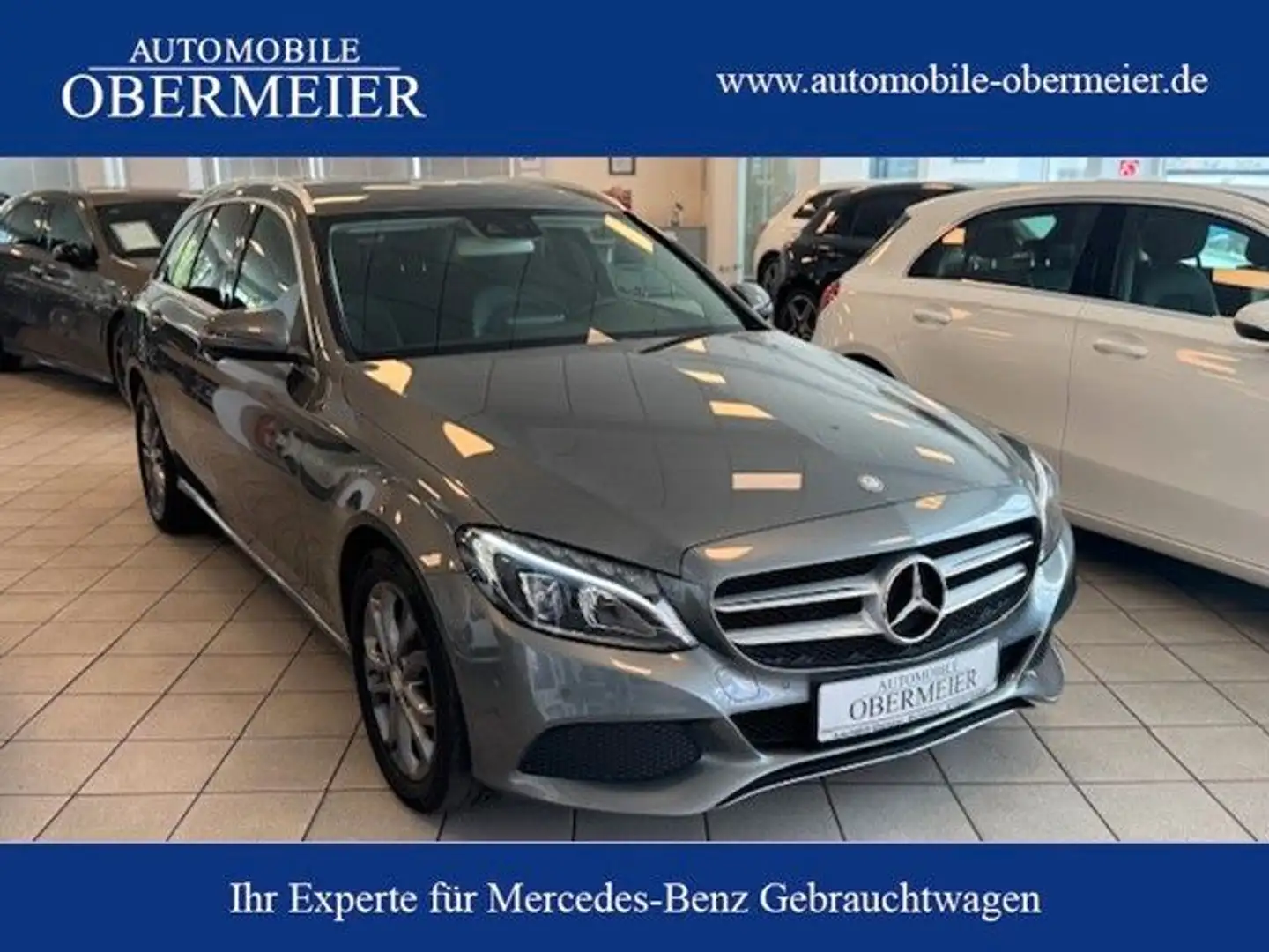 Mercedes-Benz C 180 T Avantgarde CGI SHZ LED IHC Navi Klima Gri - 1