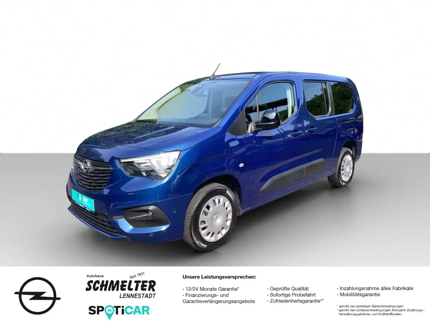 Opel Combo Life XL 130 PS AT,Navi,7 Sitzer,Kamera Bleu - 1