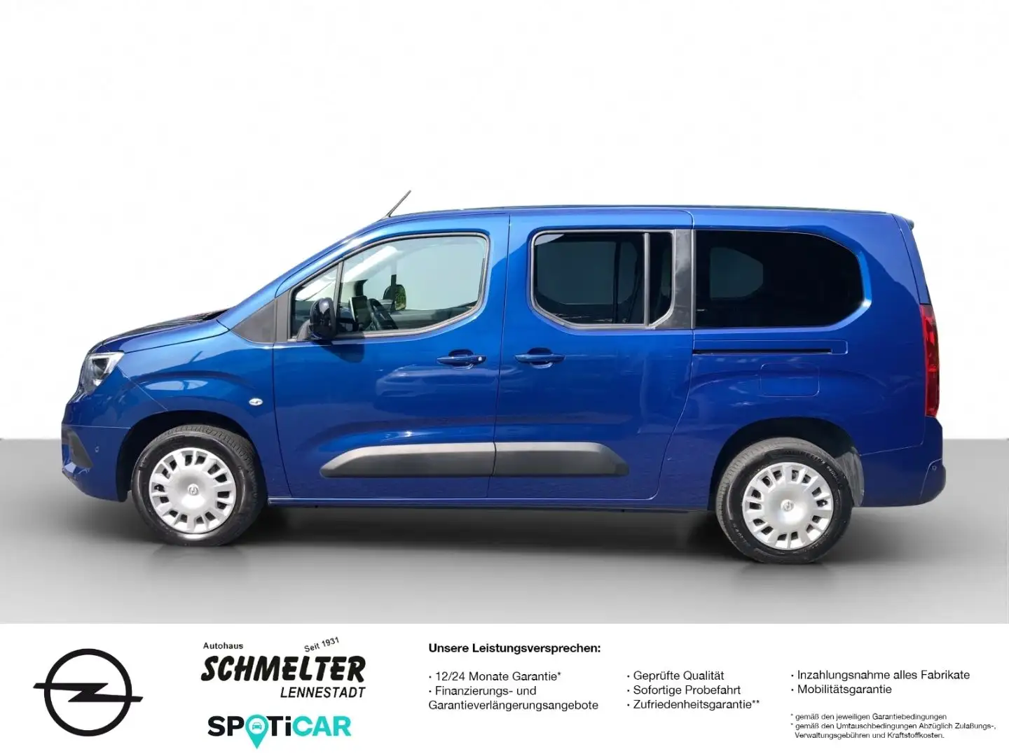 Opel Combo Life XL 130 PS AT,Navi,7 Sitzer,Kamera Bleu - 2