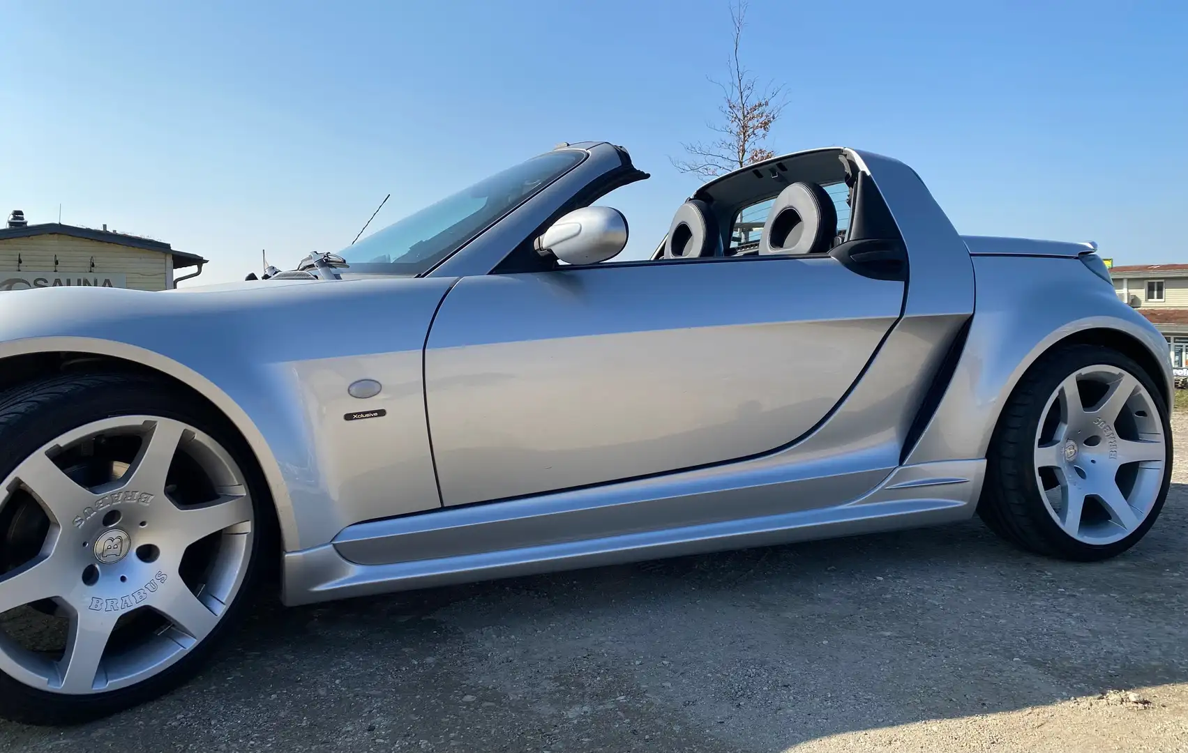 smart brabus roadster softtouch Xclusive Plateado - 1