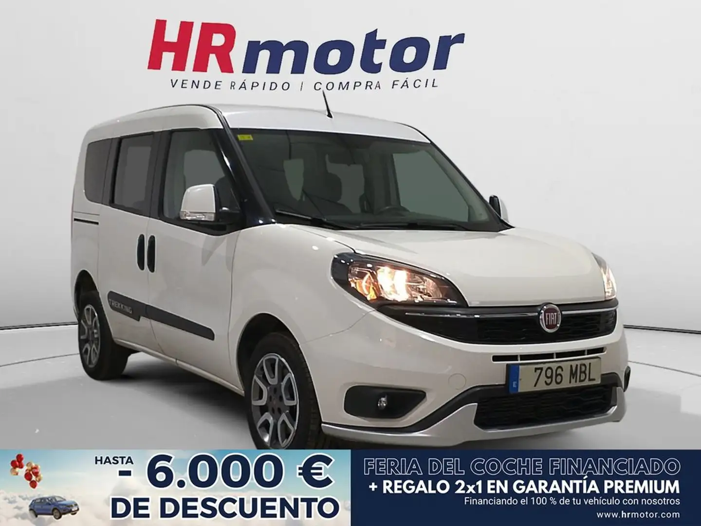 Fiat Doblo Combi 1.6Mjt Trekking 89kW Blanco - 1