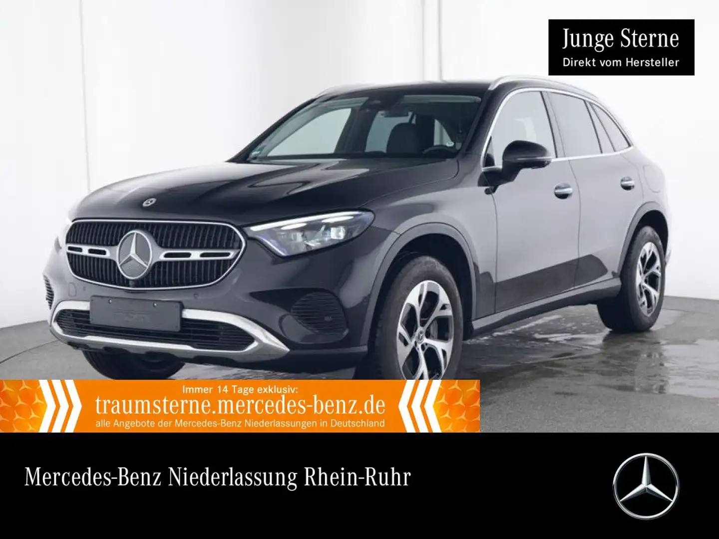 Mercedes-Benz GLC 300 e 4M AVANTG+360+AHK+TOTW+KEYLESS+9G Schwarz - 1