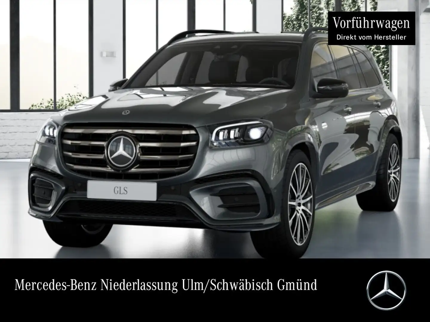 Mercedes-Benz GLS 450 d 4M AMG+NIGHT+PANO+360+AHK+MULTIBEAM+SPUR Grau - 1