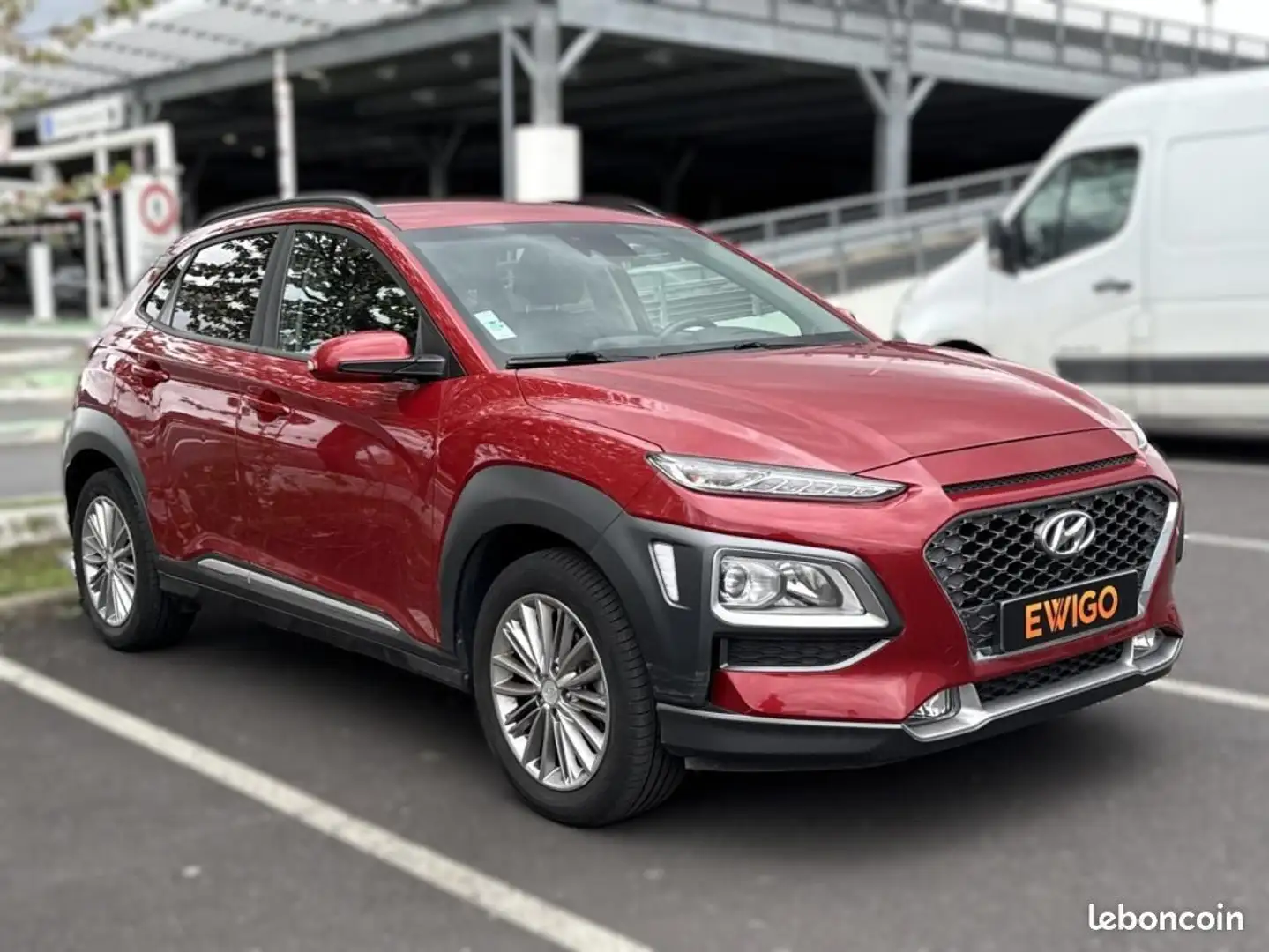 Hyundai KONA 1.0 T-GDI 120CH CREATIVE ENTRETIEN CONSTRUCTEUR 2E Rojo - 2