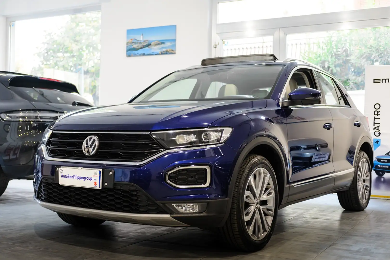 Volkswagen T-Roc T-Roc 1.5 tsi Advanced dsg TETTO-PELLE-NAVY-TELEC Azul - 2
