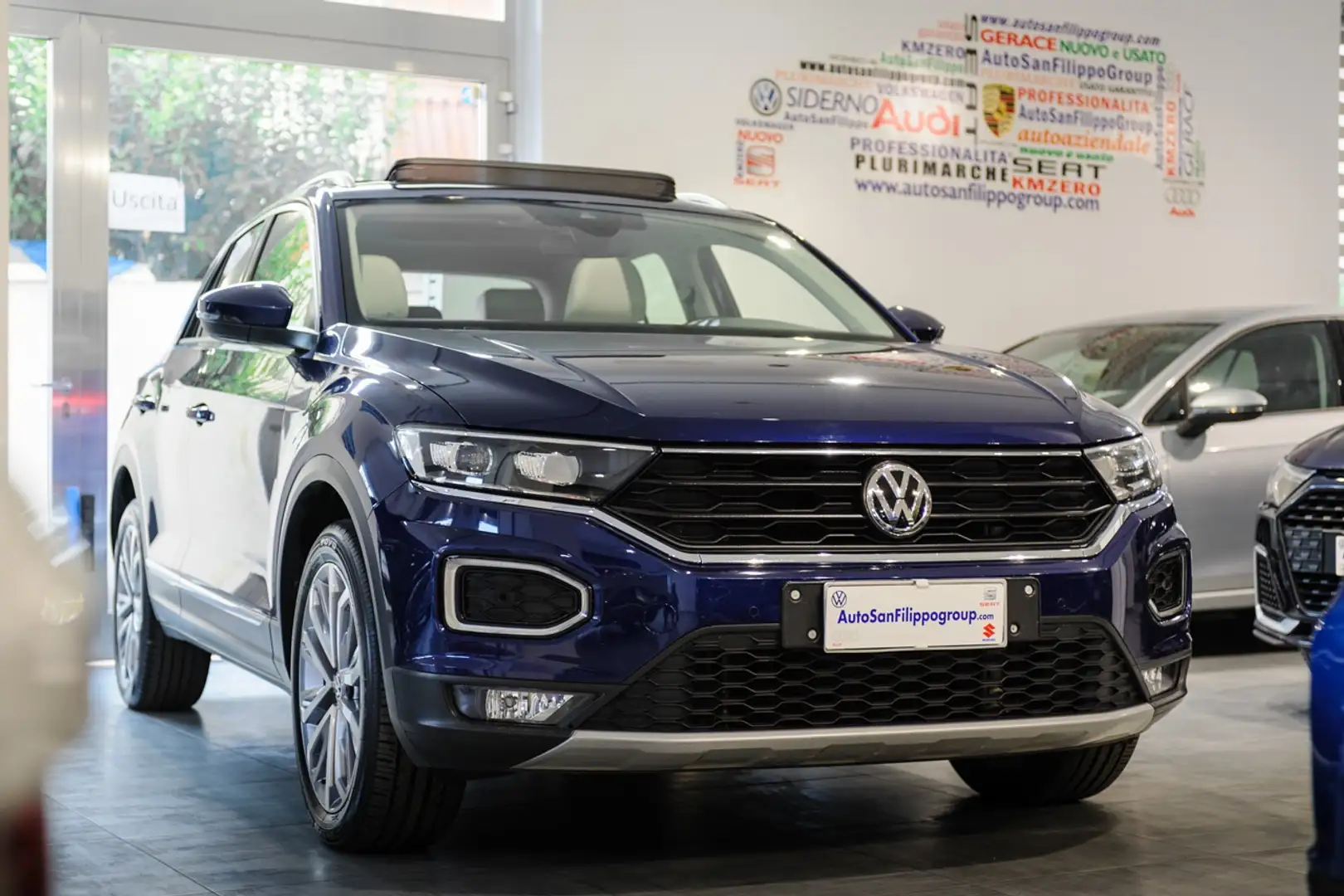Volkswagen T-Roc T-Roc 1.5 tsi Advanced dsg TETTO-PELLE-NAVY-TELEC Azul - 1