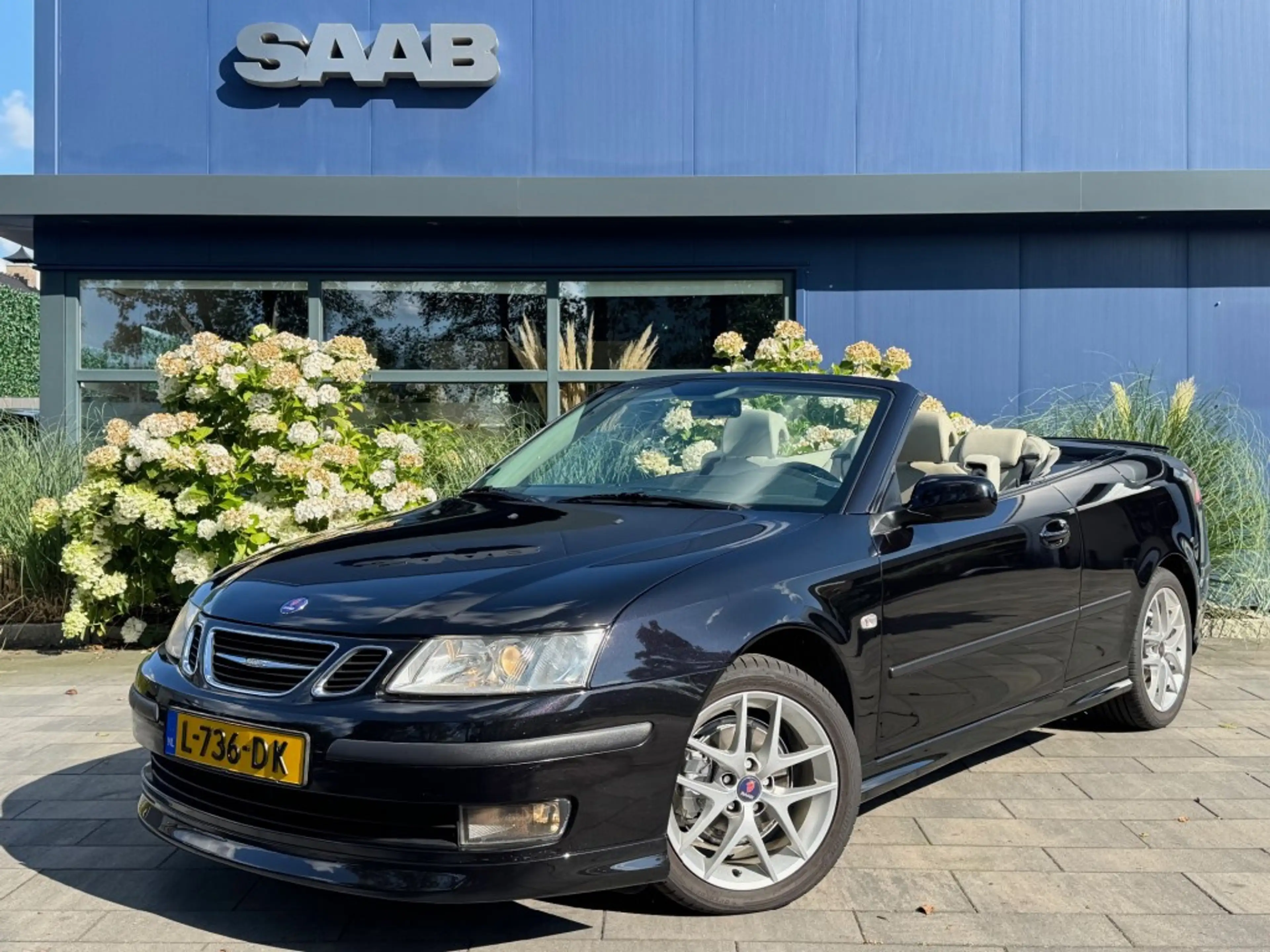 Saab 9-3 Cabriolet 1.8t 195pk Hirsch 165dkm Navi/300Watt/17