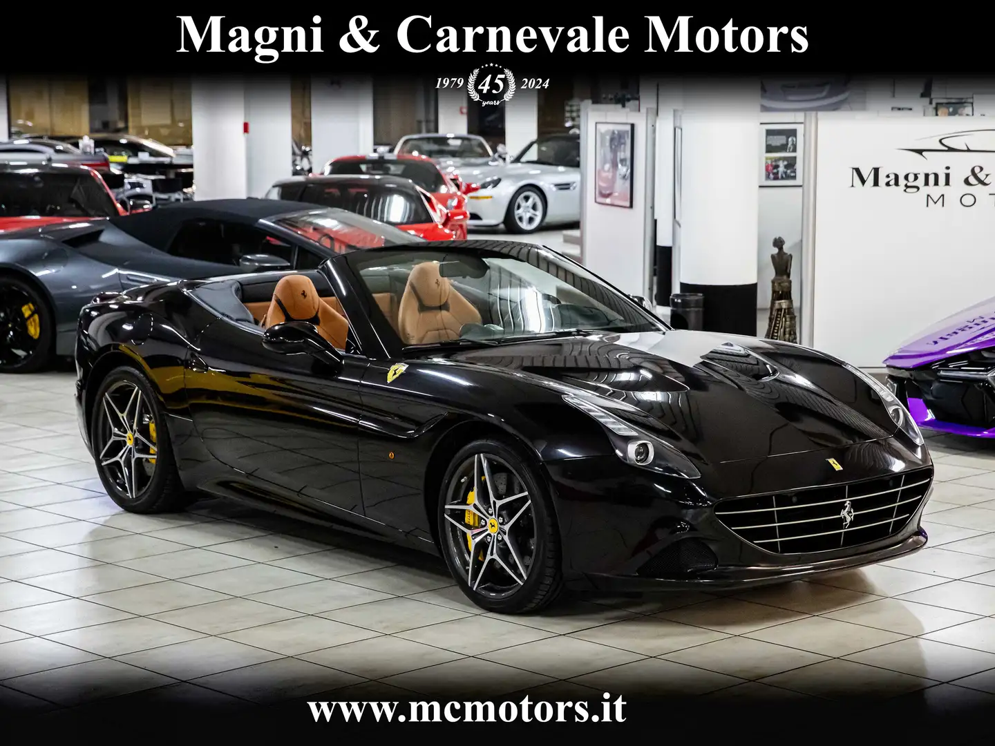 Ferrari California T HANDLING SPECIALE|CARBON+LEDS|20"|SCUDETTI Schwarz - 1