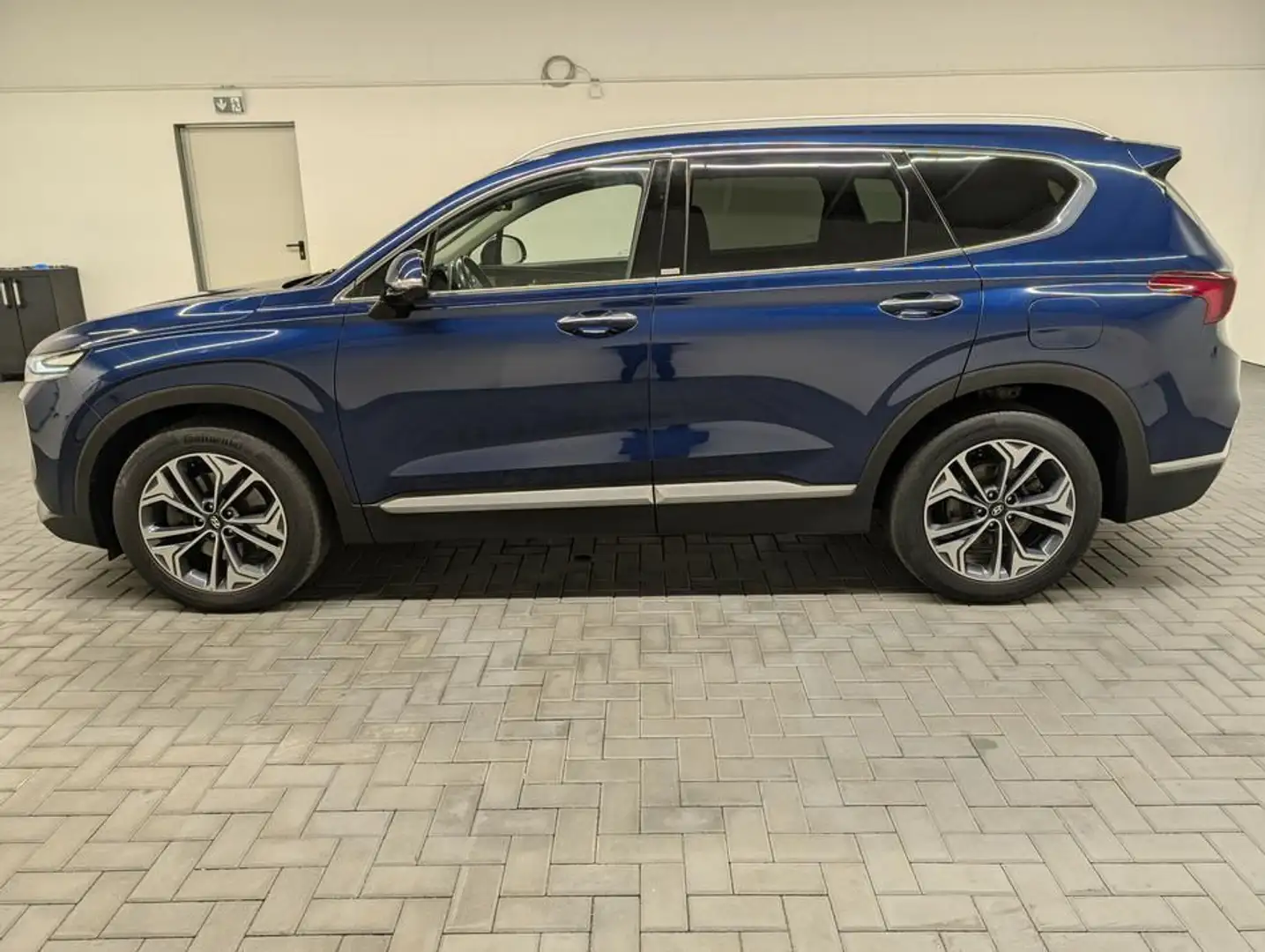 Hyundai SANTA FE Premium 4WD LED/Navi/AHK/HUD/Krell/el.H Bleu - 2