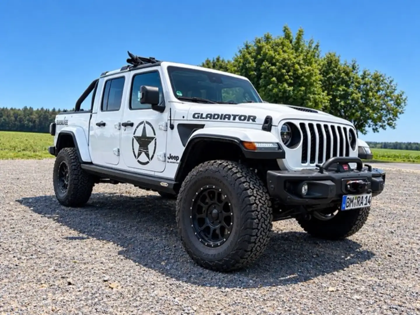 Jeep Gladiator Gladiator 3.0V6 MultiJet AWD Automatik Overland Weiß - 2