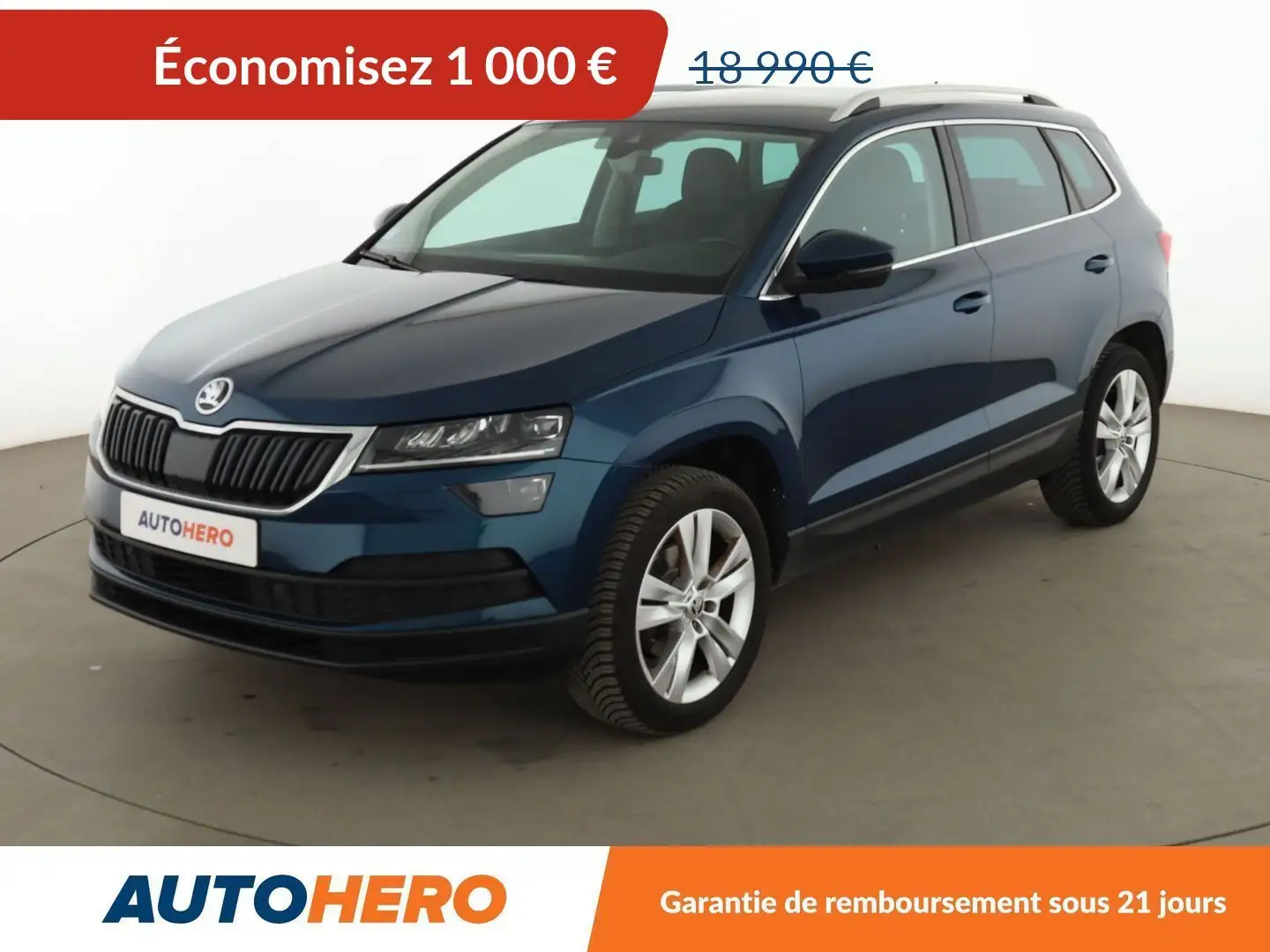 Skoda Karoq 1.5 TSI ACT Style DSG7 Синий - 1