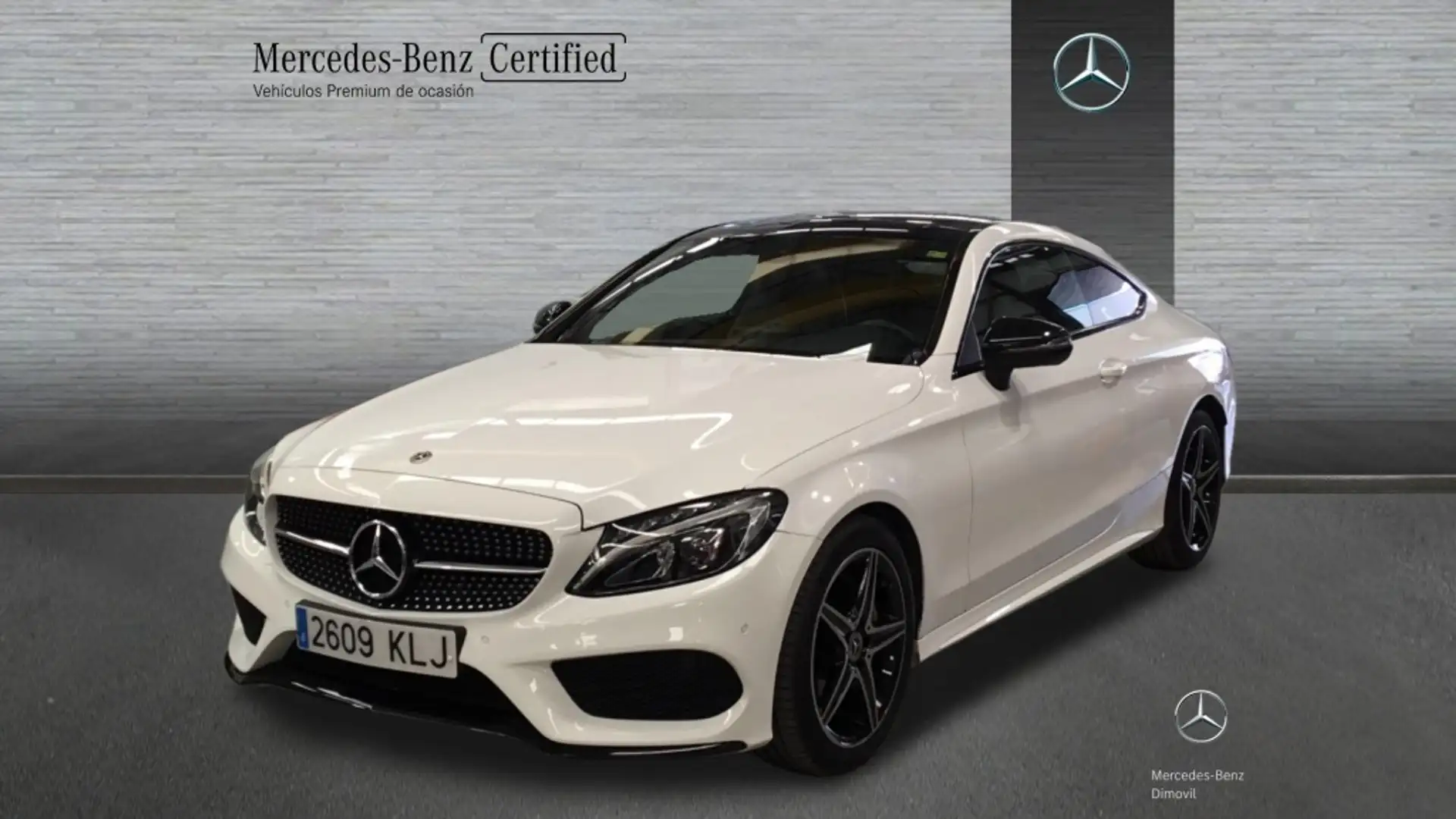 Mercedes-Benz C 220 -CLASS D COUPE AMG LINE Blanco - 1